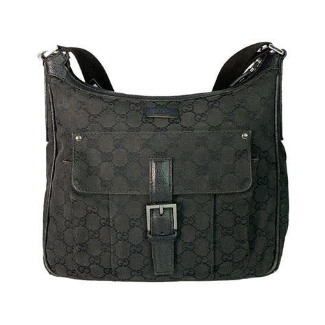 gucci signature bag|gucci black monogram bag.